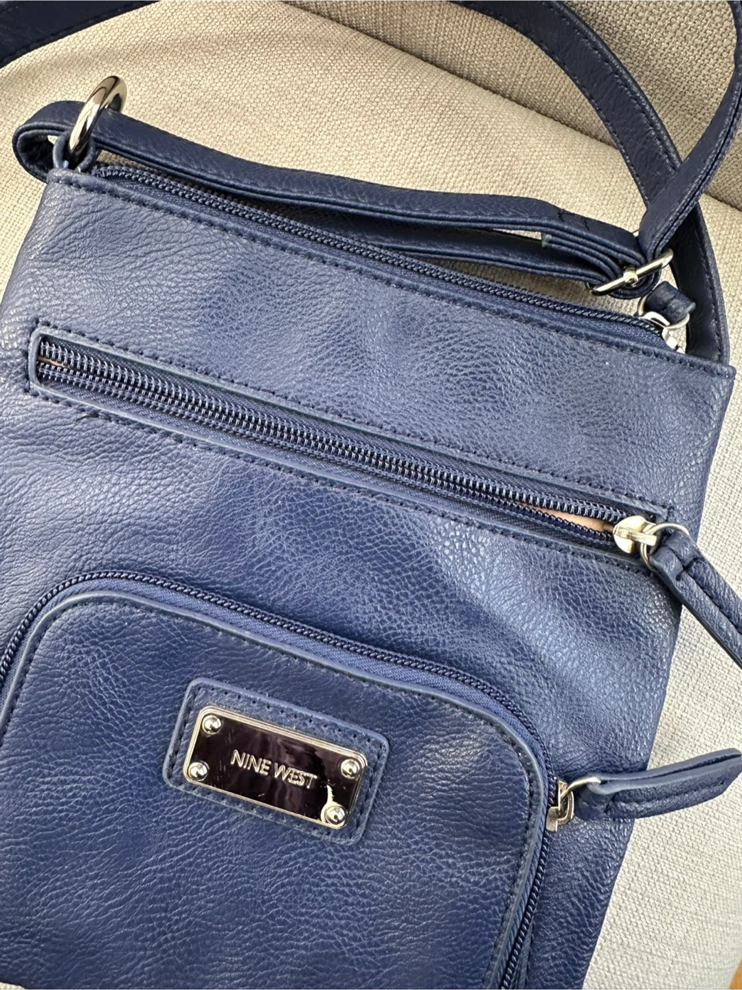 Nine West Blue Crossbody Bag # Cleanout - photo 2