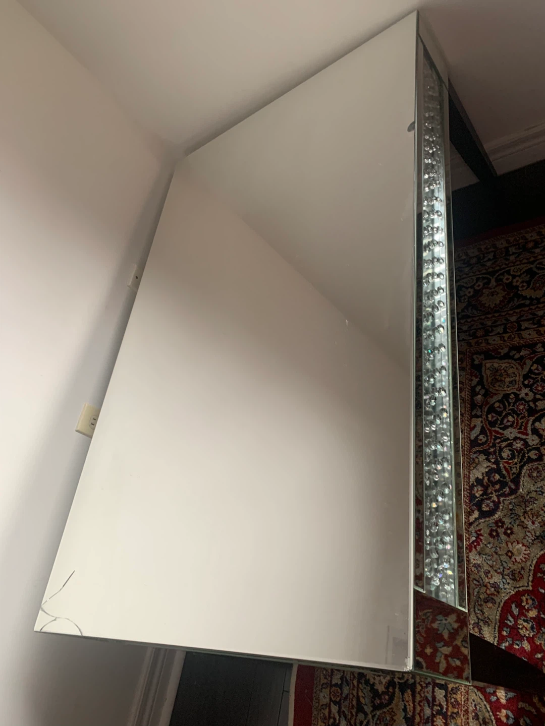 Mirrored Accent Table