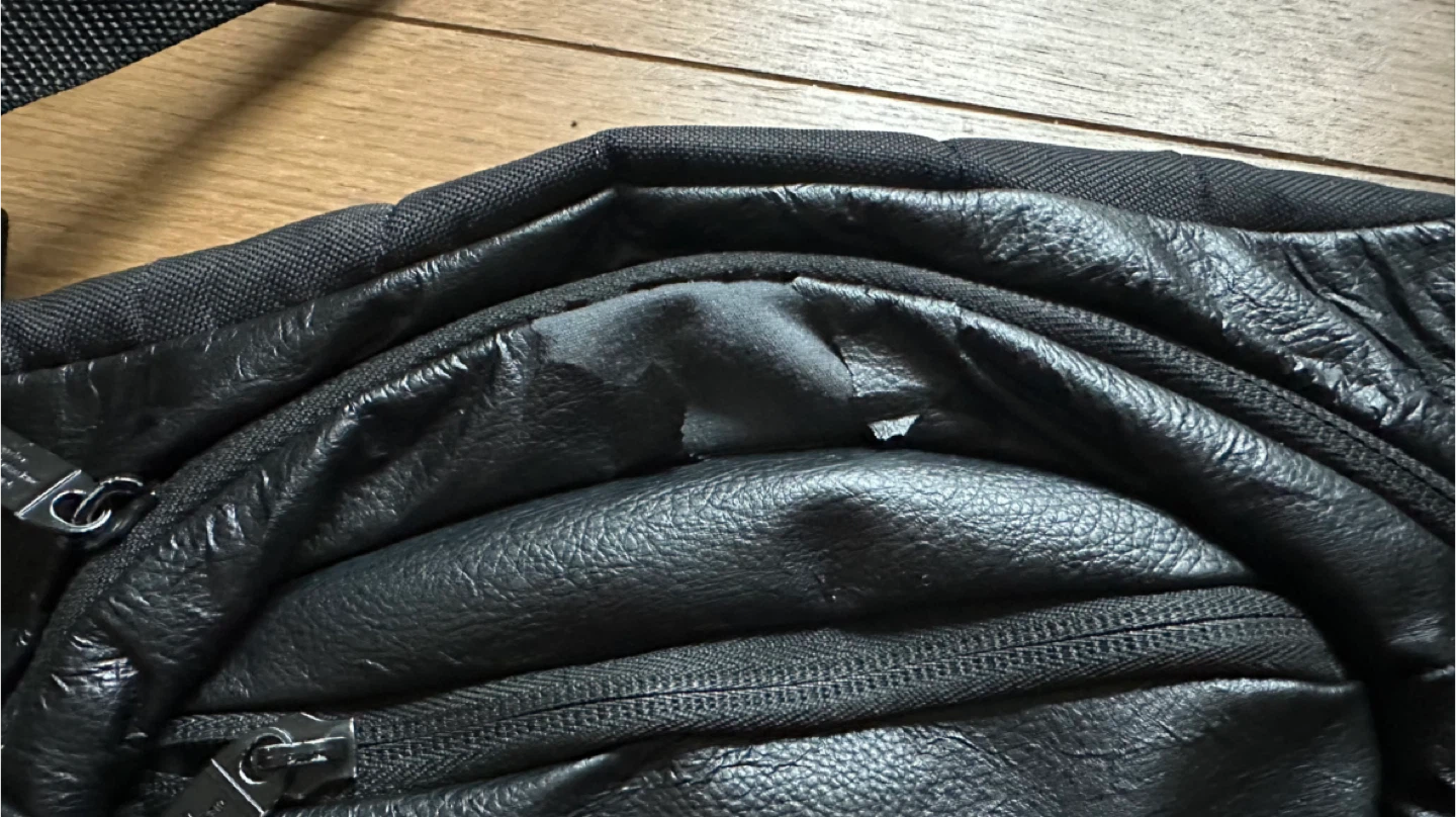 Adidas Black Fanny Pack with minor damage #cleanout - photo 2