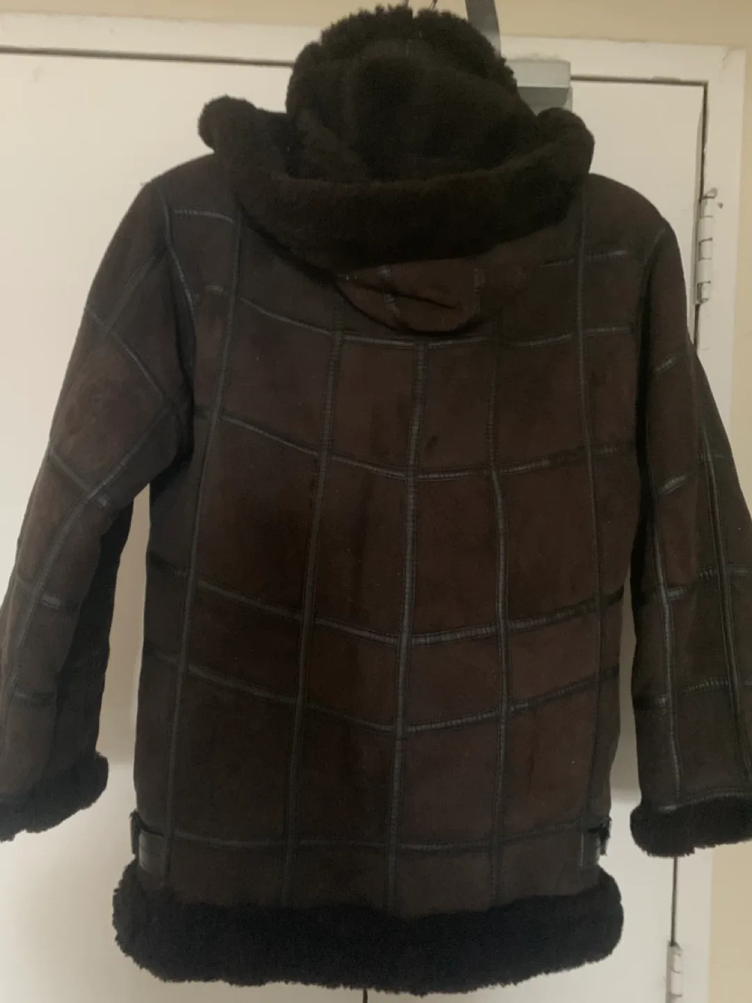 Shearling Leather Winter Jacket image indicator(2)