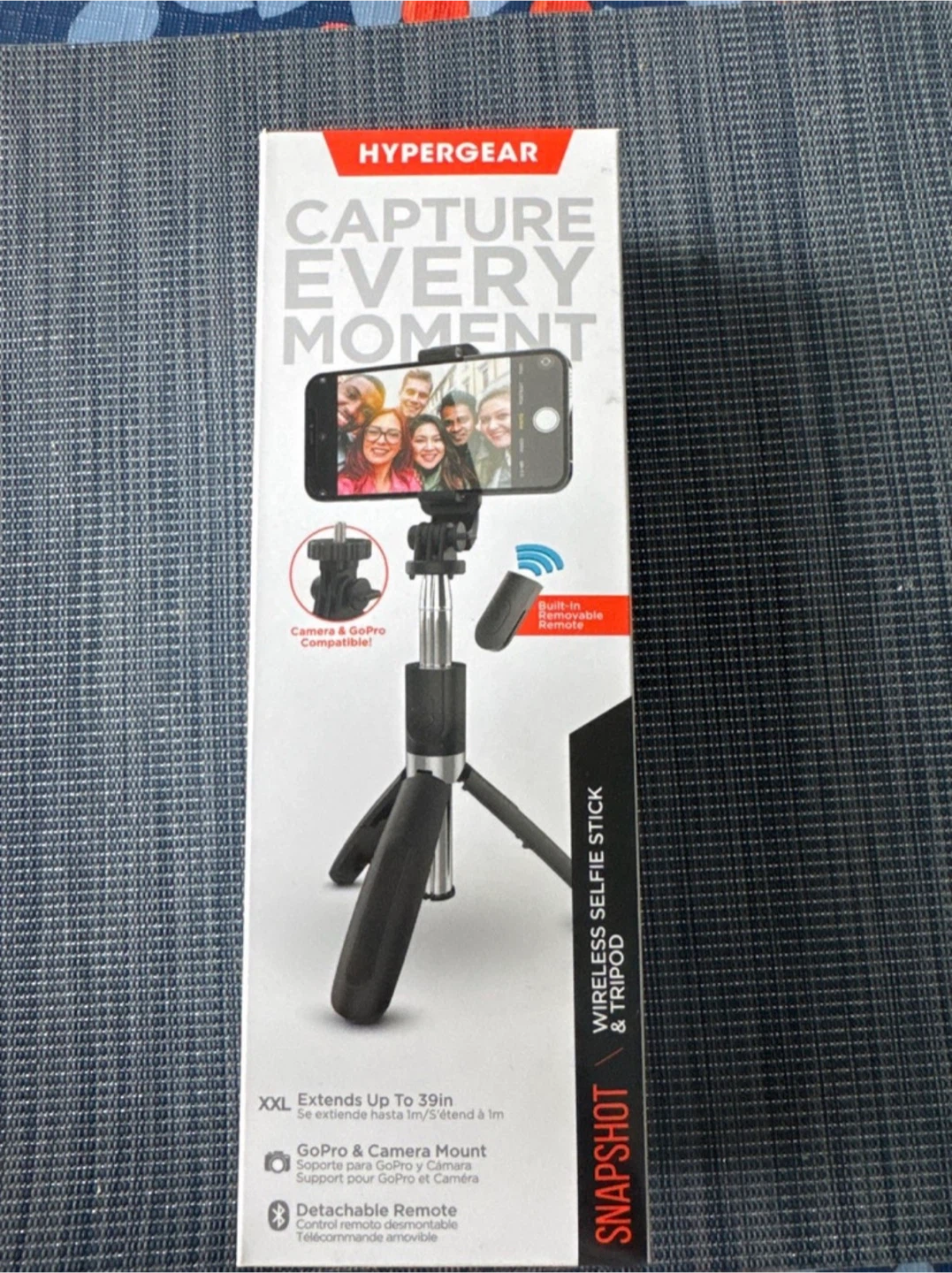 Hypergear Snapshot Wireless Selfie Stick & Tripod - NEW - photo 2