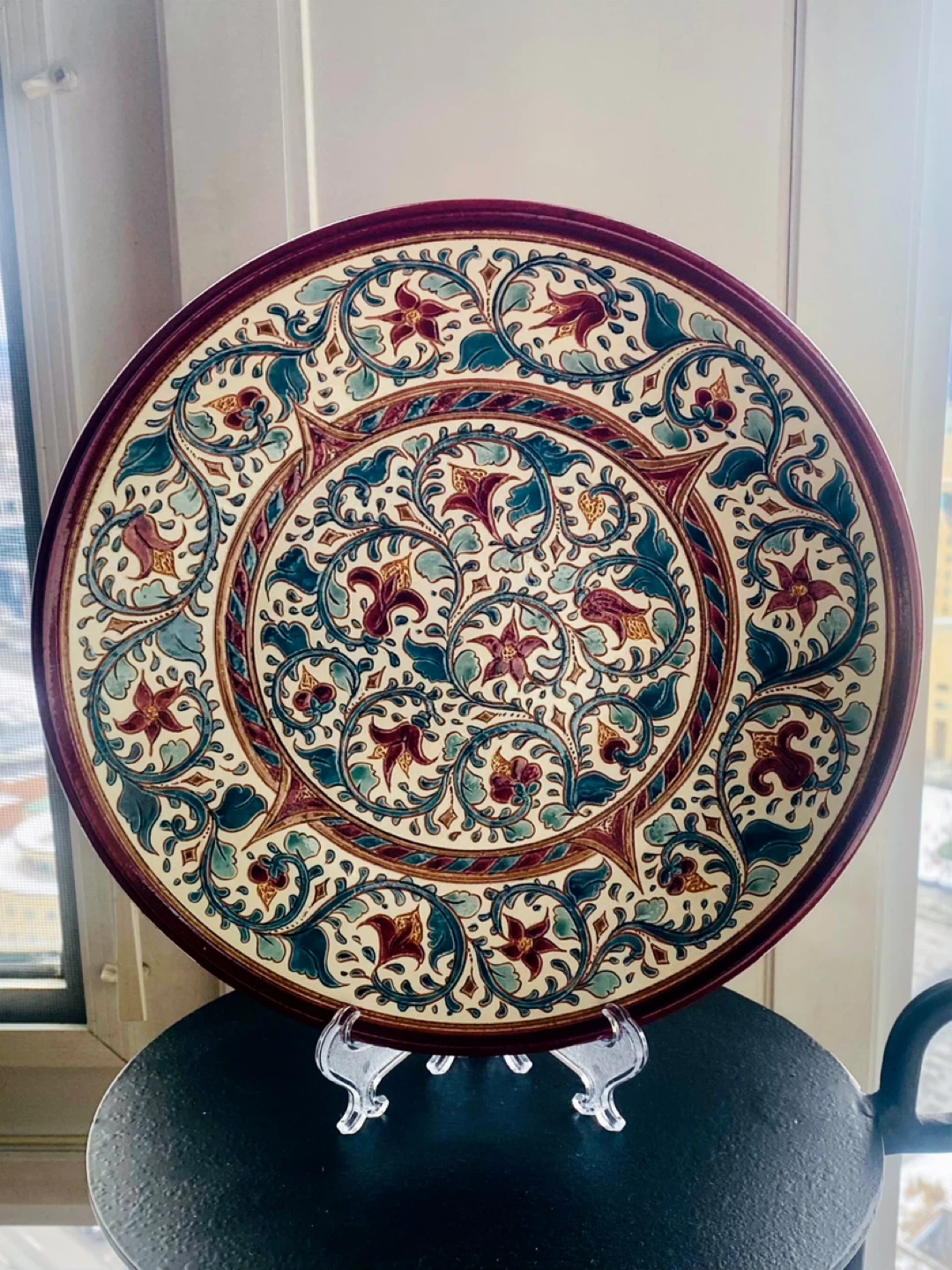 Decorative Handcrafted Plate