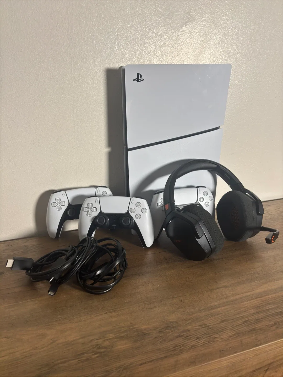 PS5 Slim Digital Edition (1TB) + 3 Controllers - Act Fast!