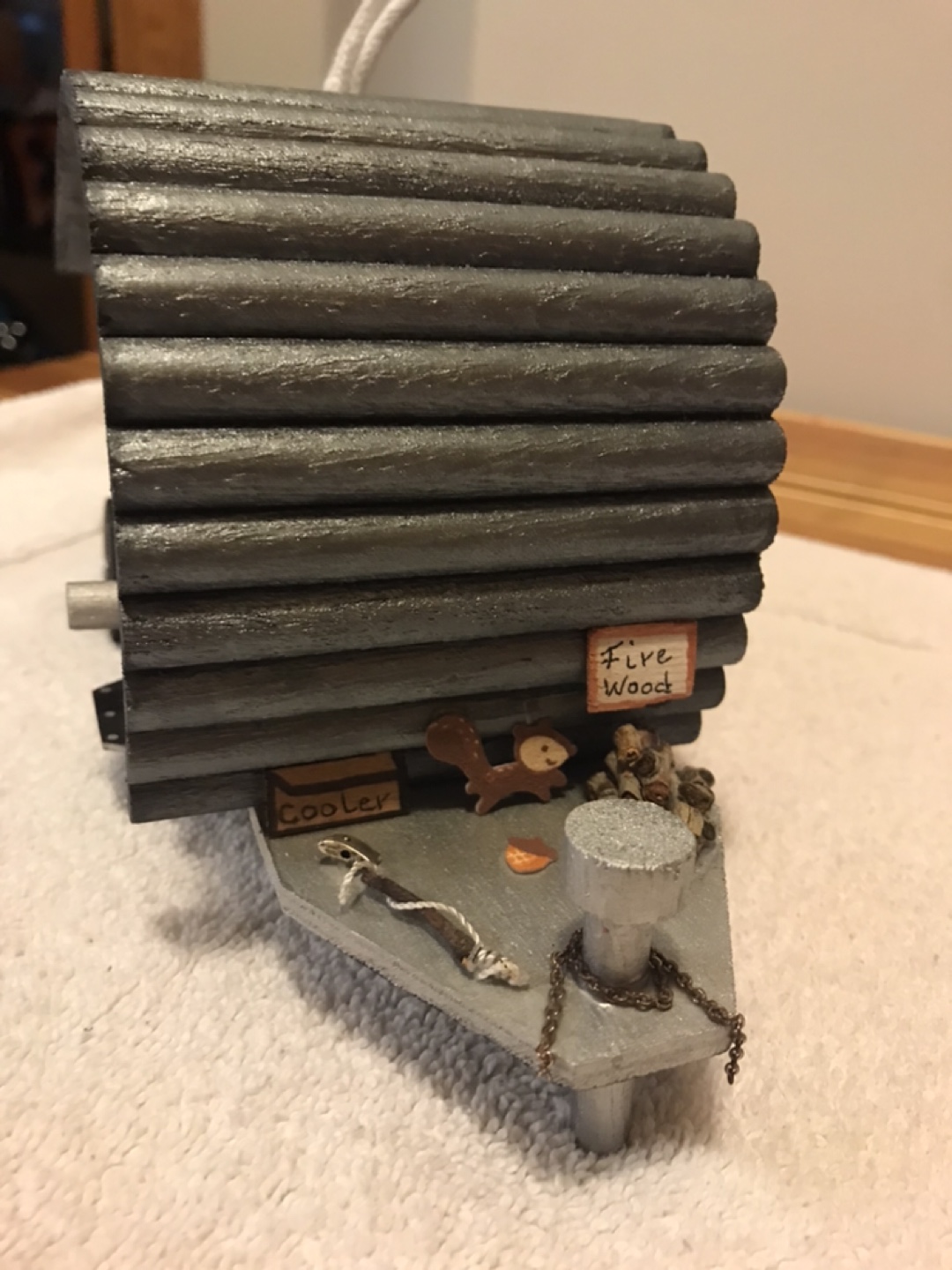 Harley-Davidson Trailer Style Birdhouse - photo 3