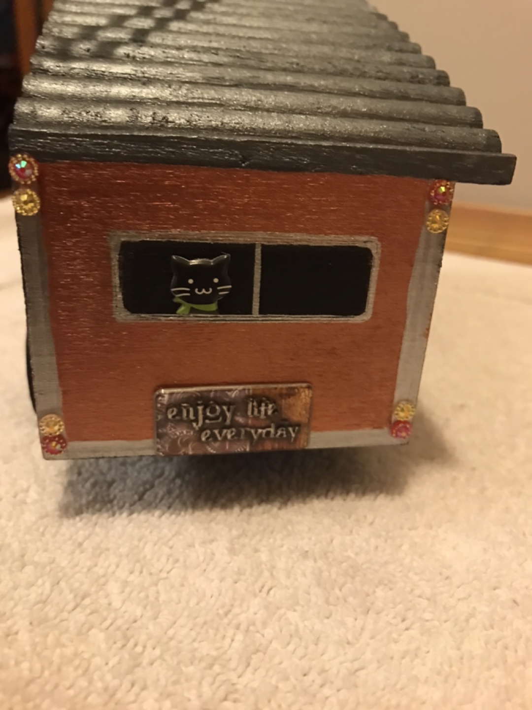 Harley-Davidson Trailer Style Birdhouse - photo 4