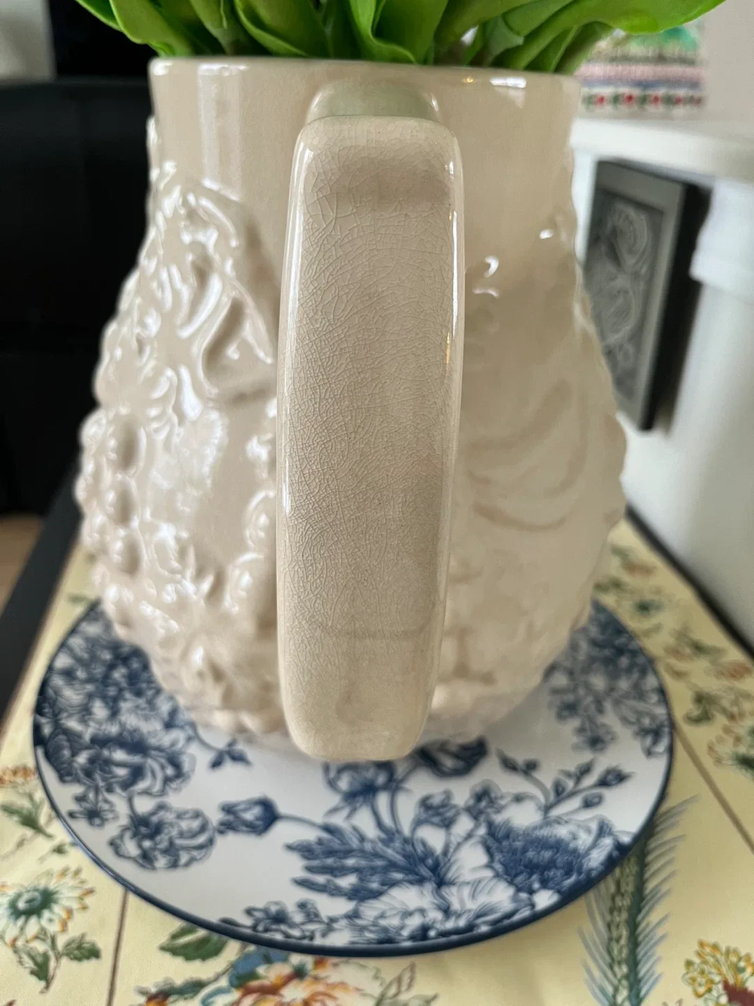 #Cleanout- Ceramic Flower Pitcher Vase image indicator(5)