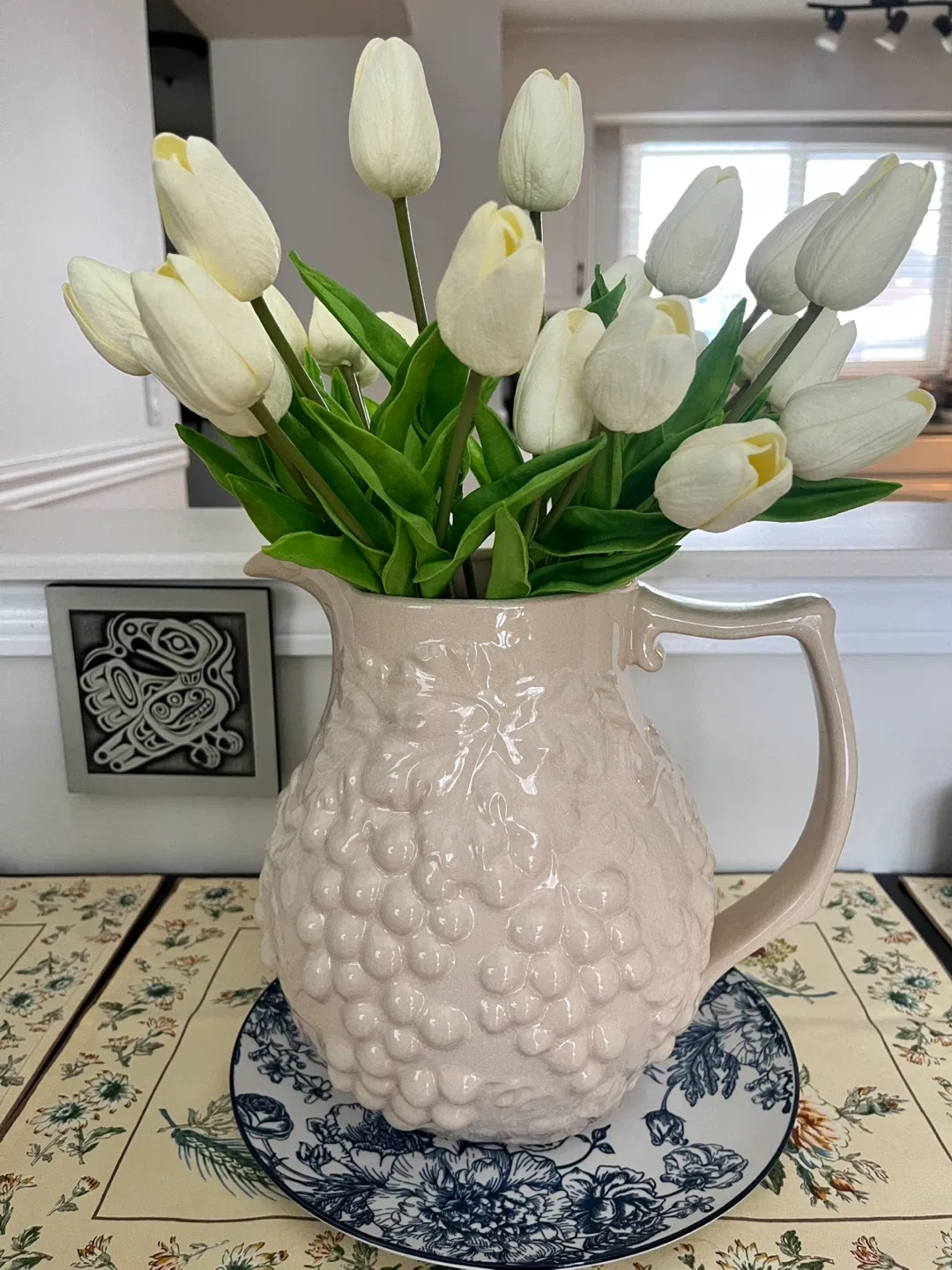 #Cleanout- Ceramic Flower Pitcher Vase image indicator(2)
