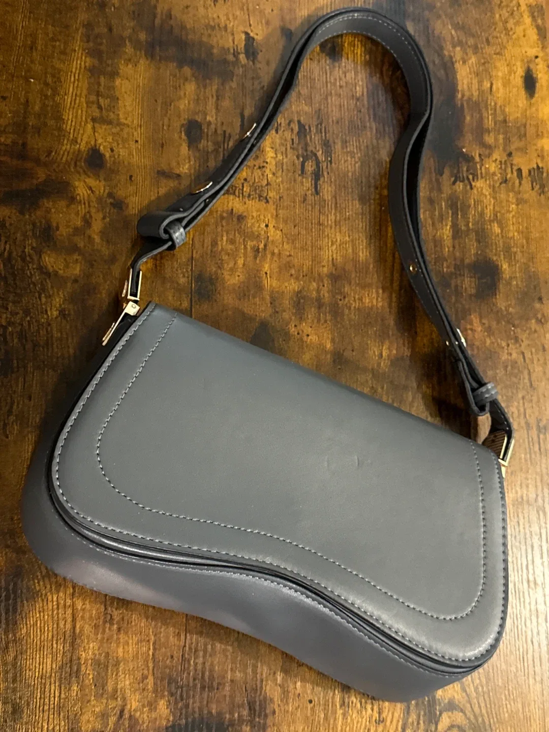 ONLY Grey Shoulder Bag