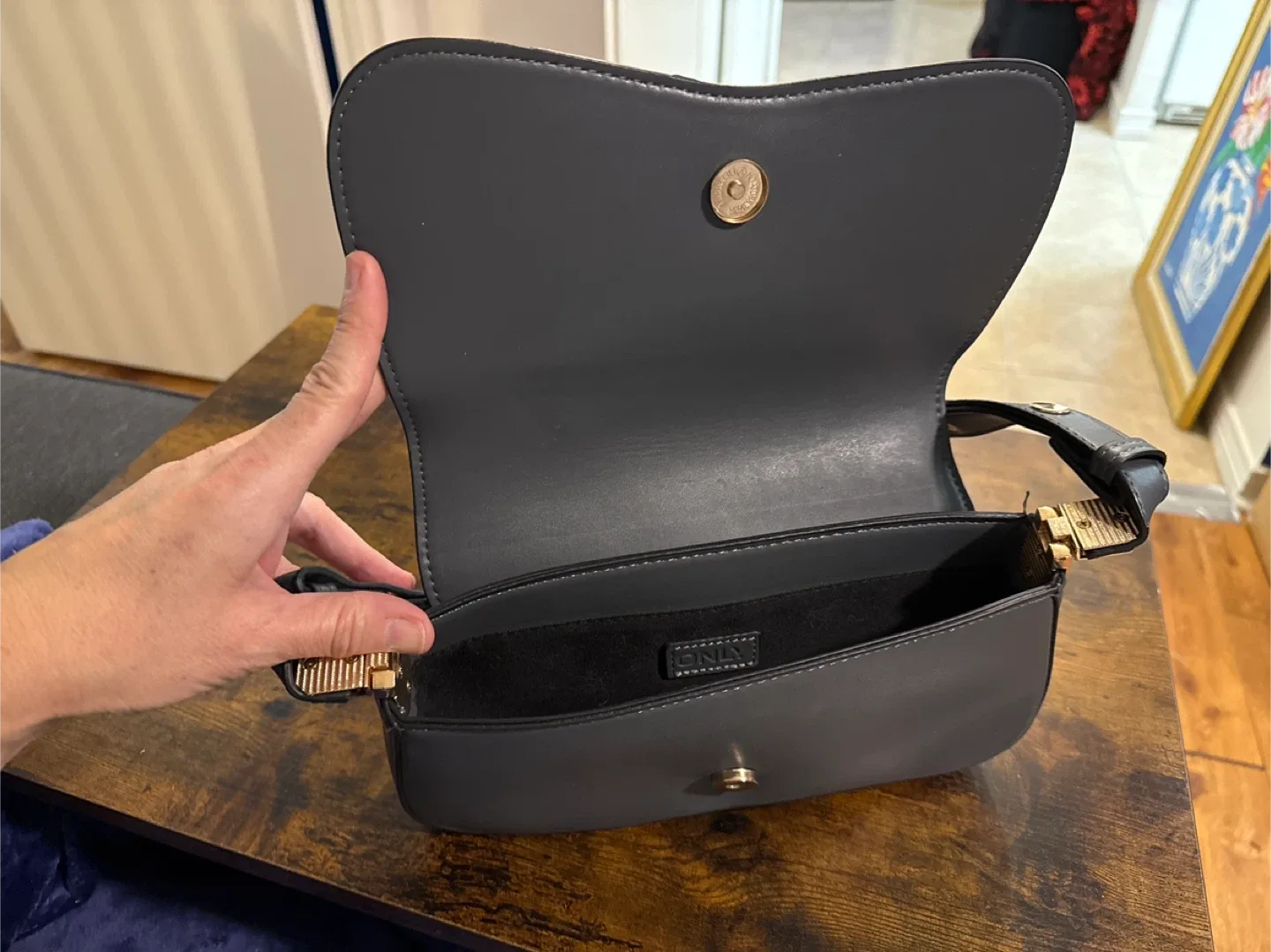 ONLY Grey Shoulder Bag image indicator(5)