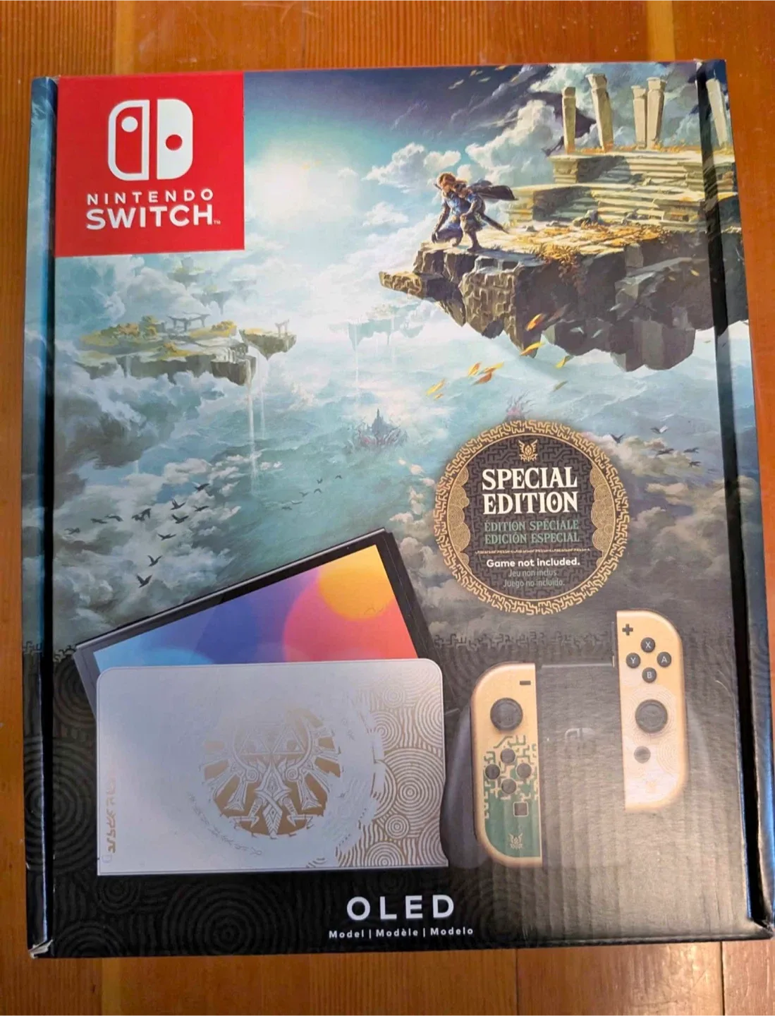 Nintendo Switch OLED Zelda Tears of the Kingdom Edition