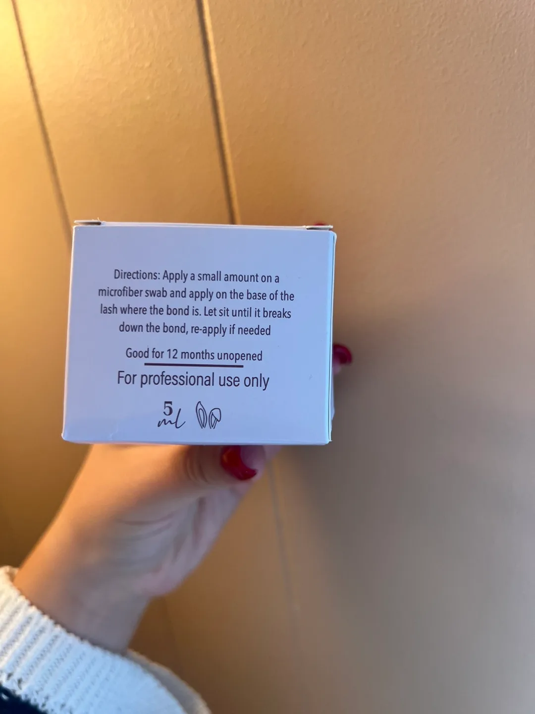 LuvBay Lash Cream Remover 5ml - New image indicator(6)