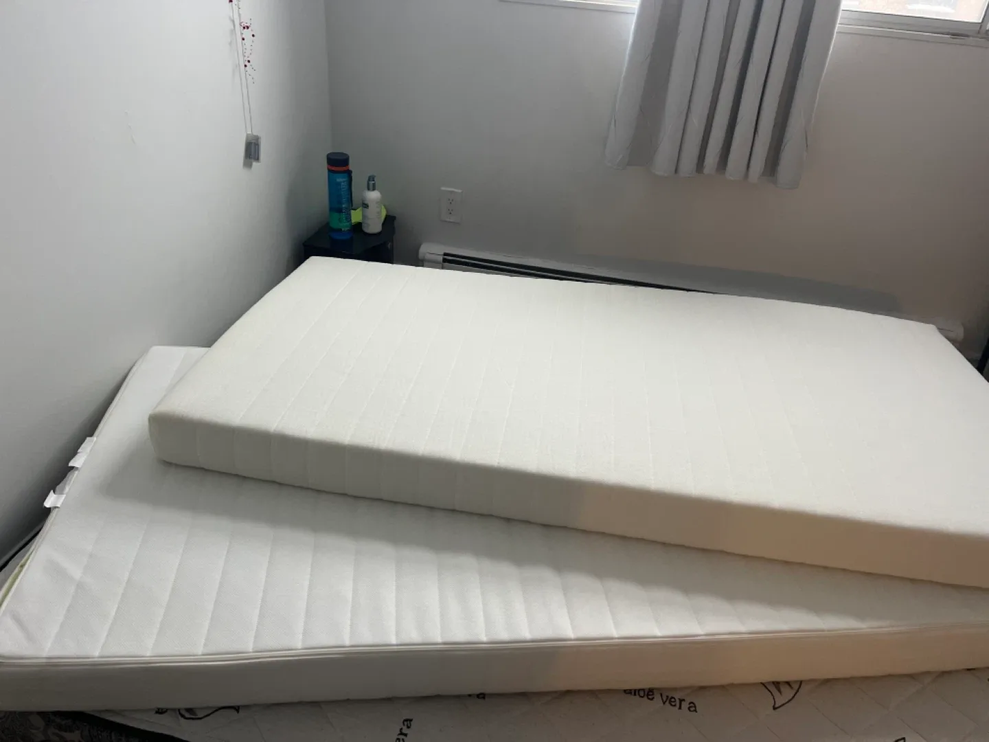 2 single White Mattress IKEA