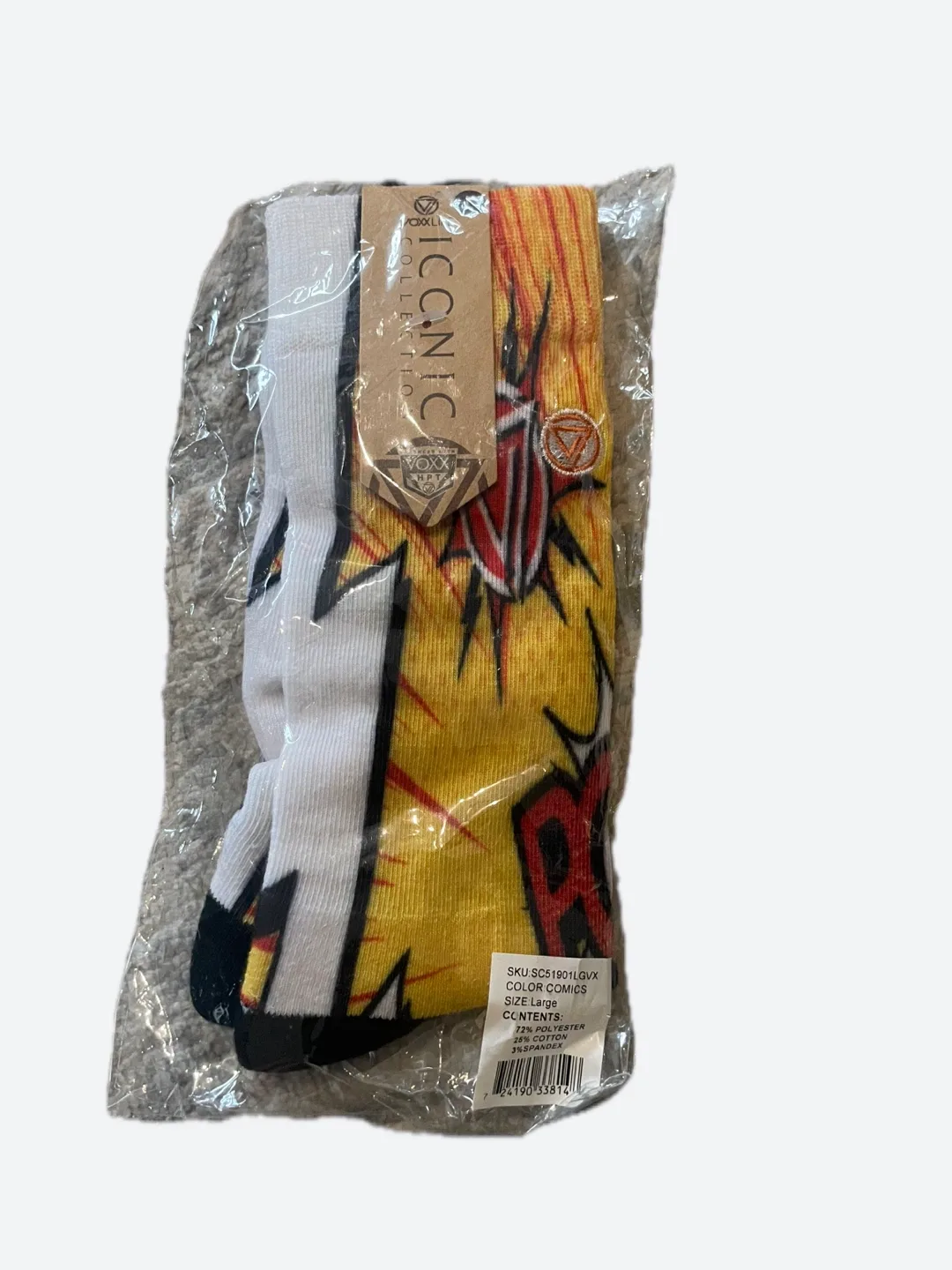 #cleanout New VOXX Iconic Collection Color Comics Socks image indicator(2)