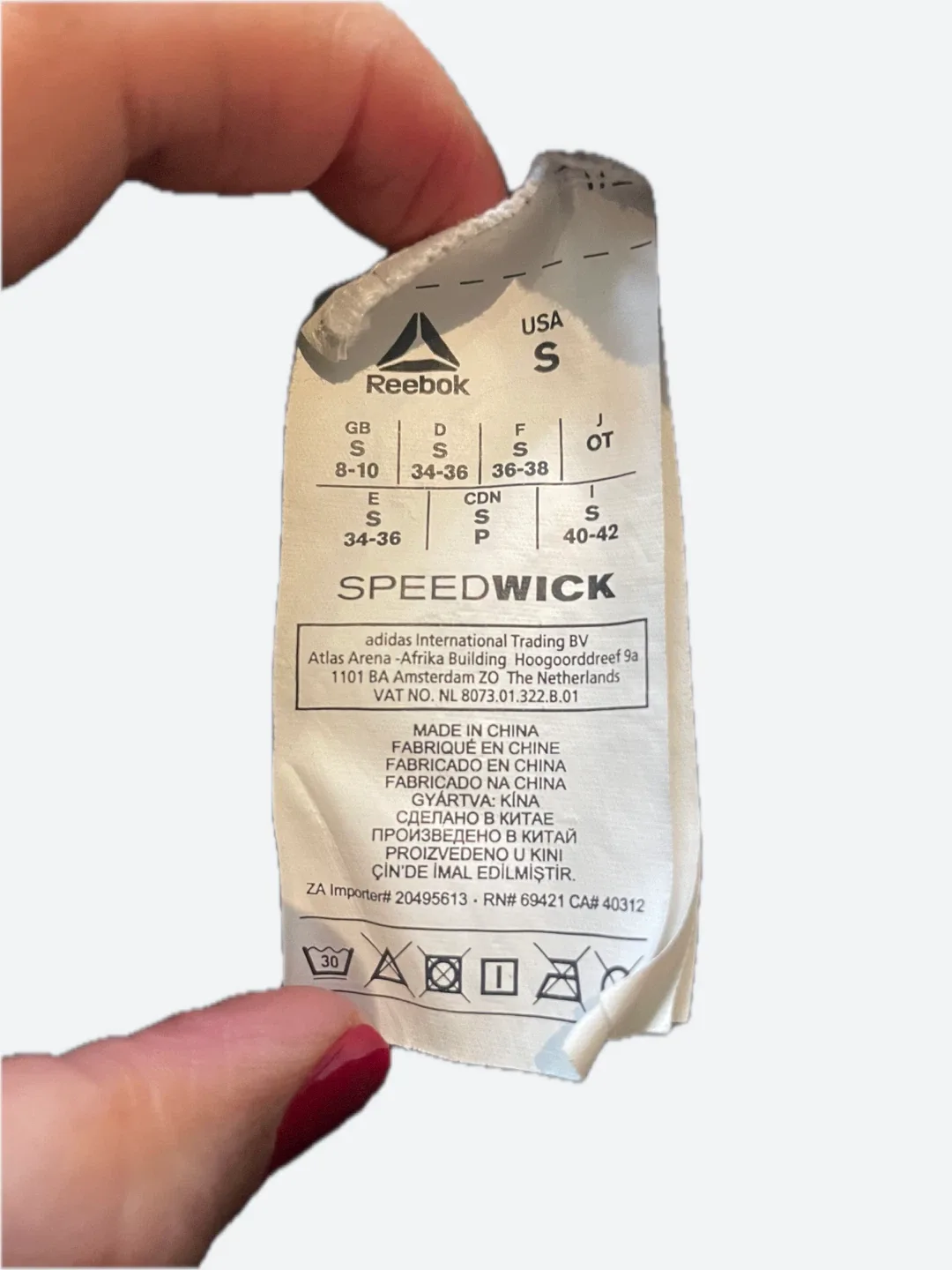 Reebok Sports Bra - Size S #reebok image indicator(2)