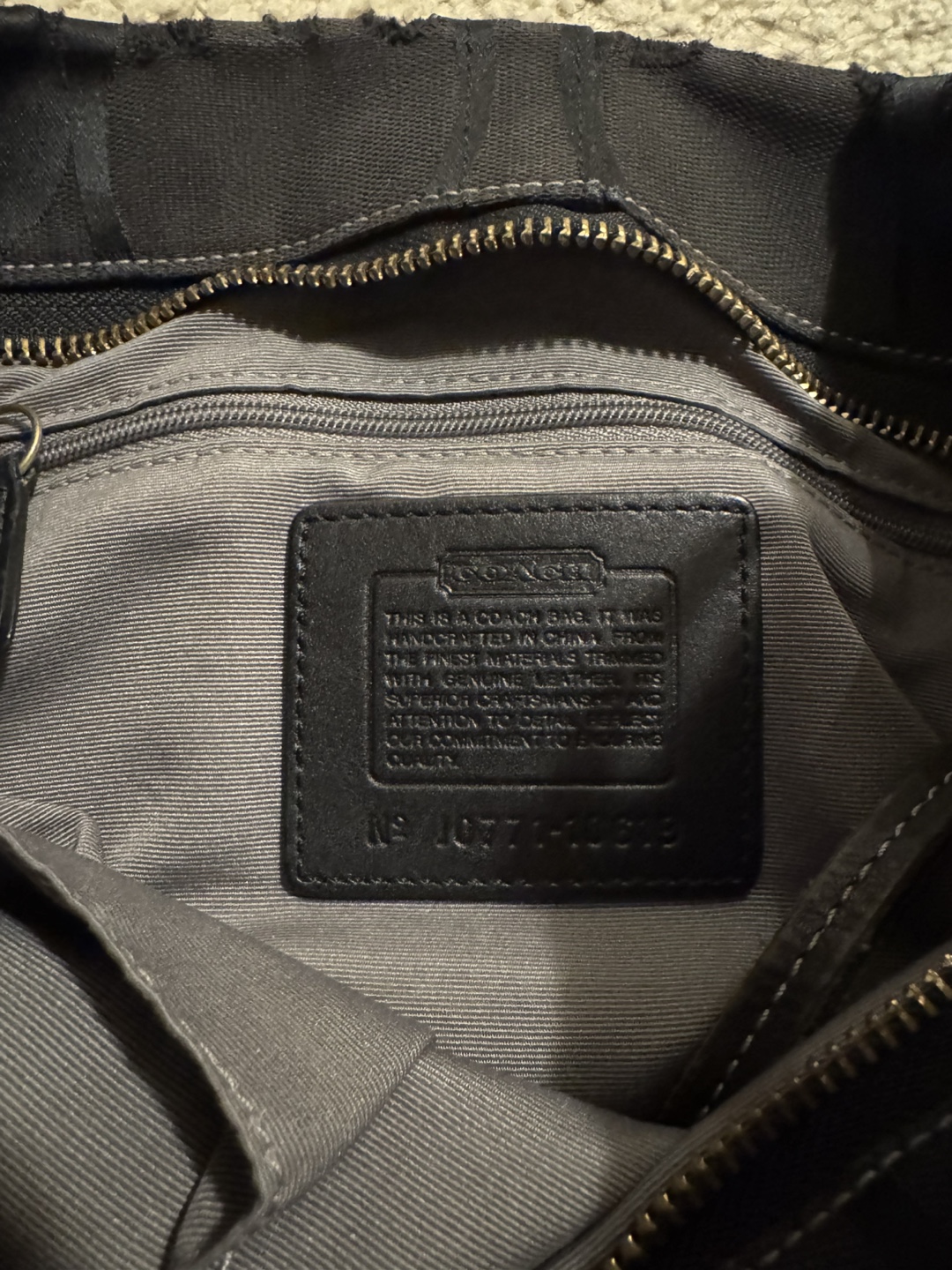 Coach Black Handbag - photo 2