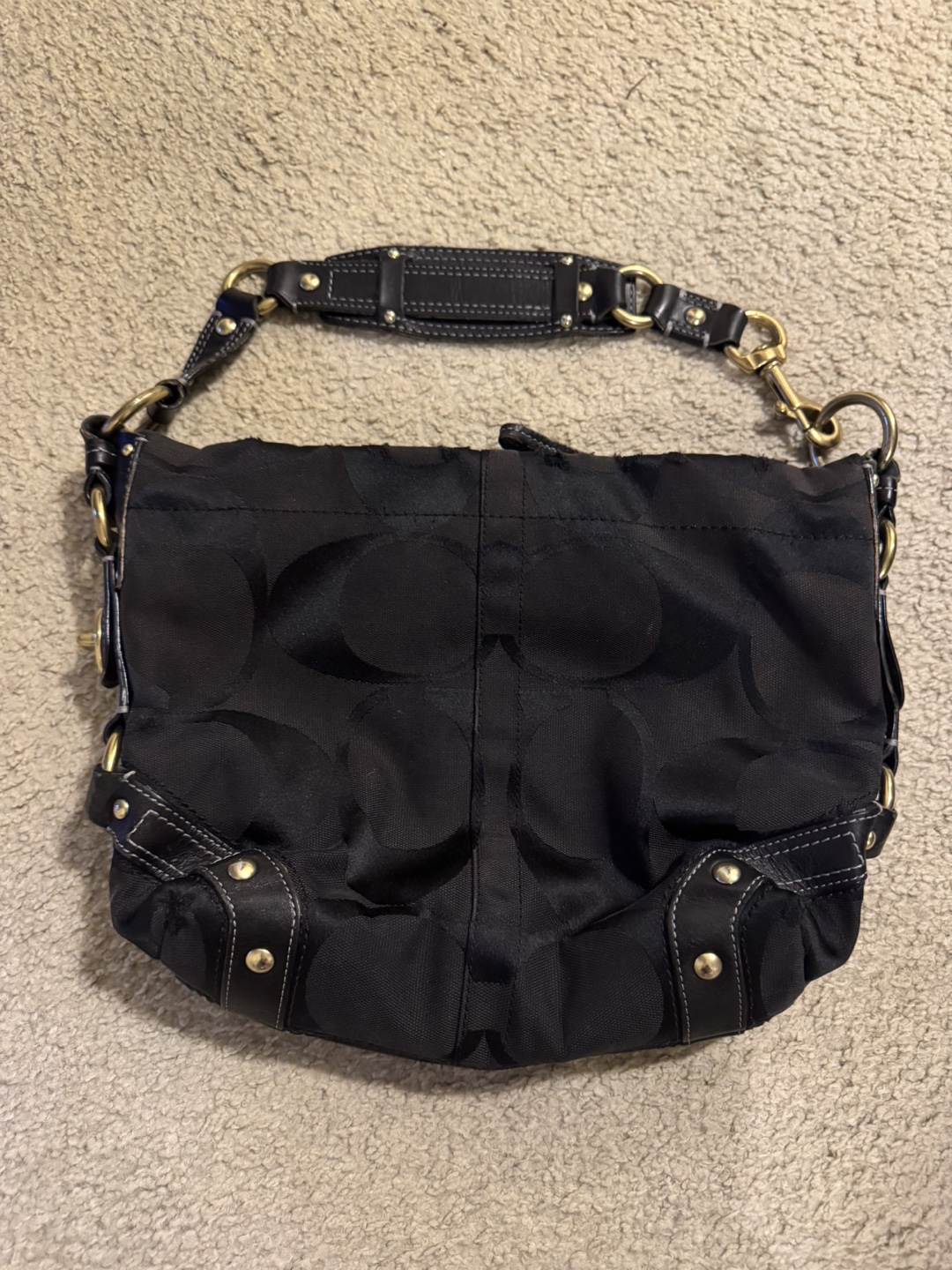 Coach Black Handbag