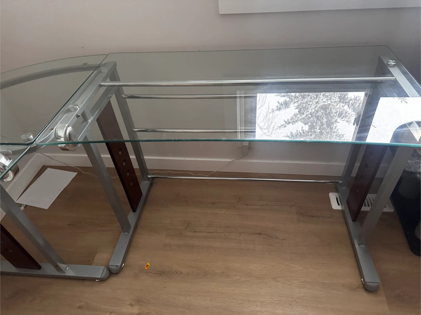 Glass Top Desk