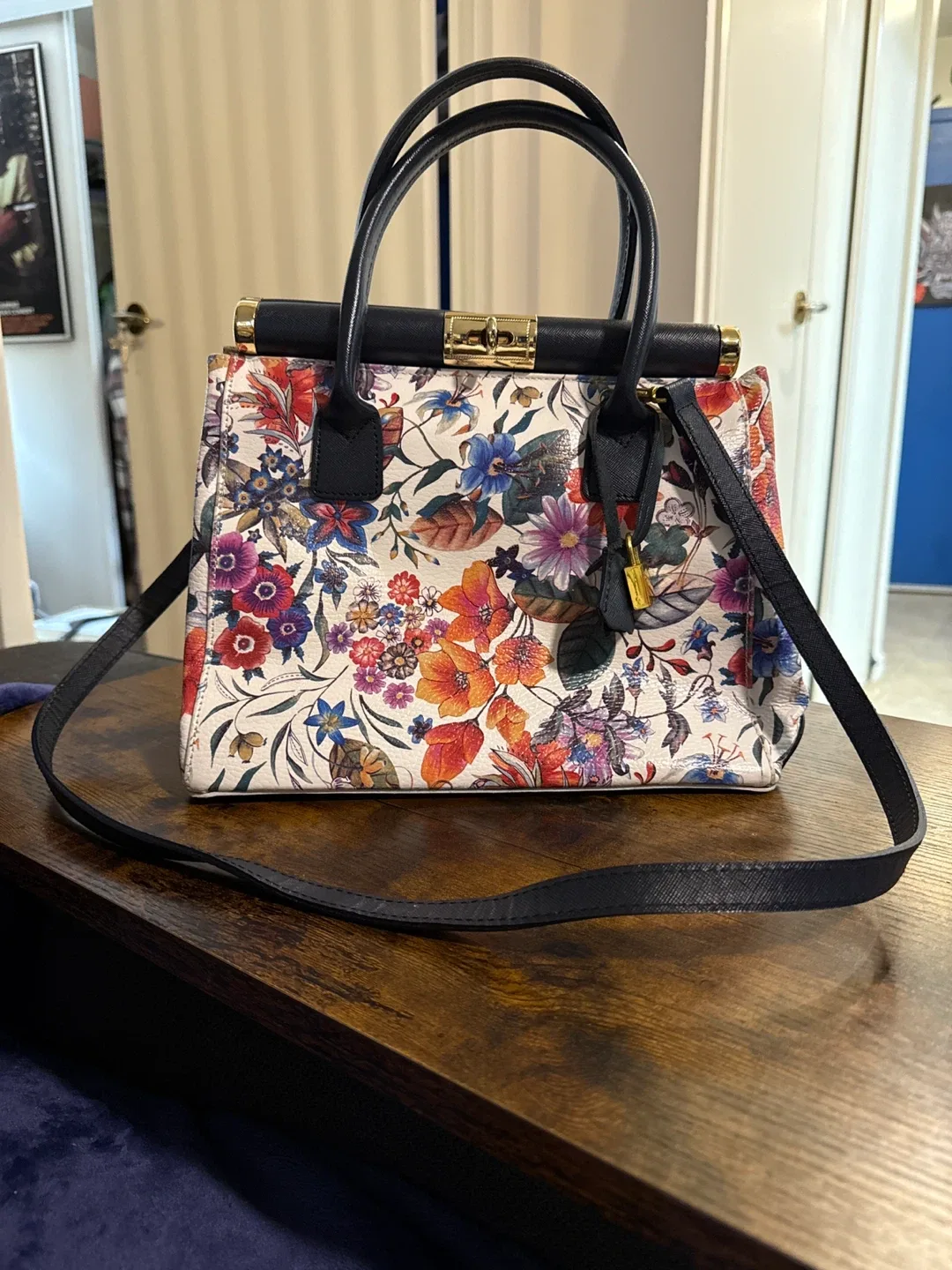 Floral Pattern Handbag