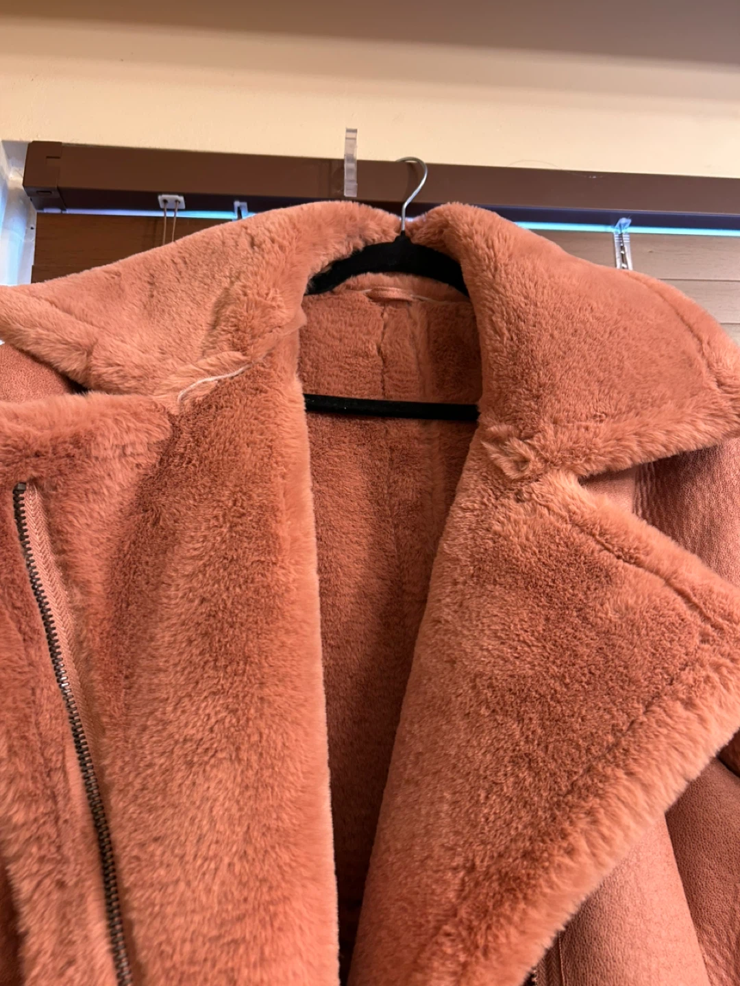 Dorothy Perkins Pink Faux Shearling Coat - photo 2