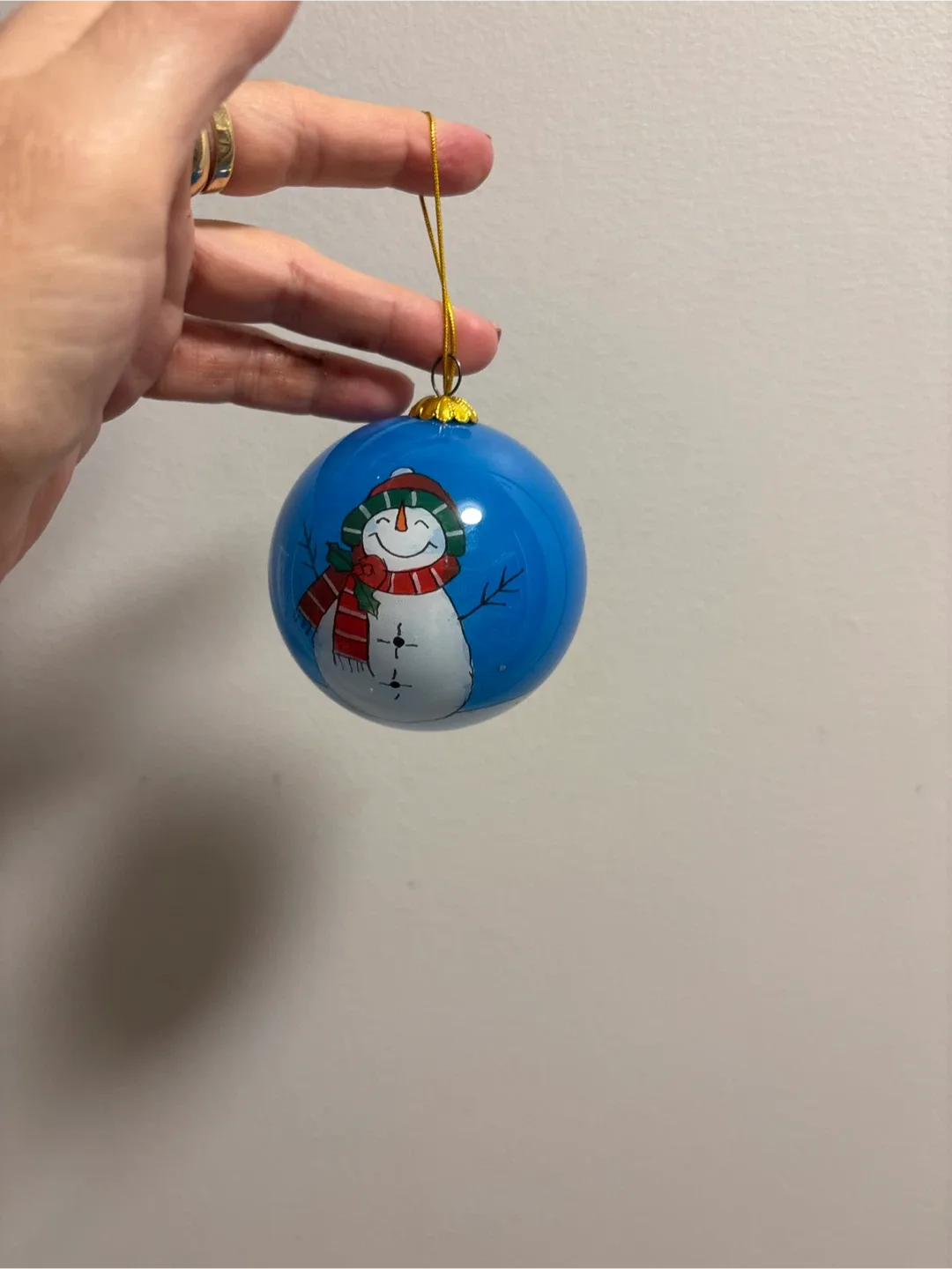 Vintage Two Christmas Ornaments with Boxes