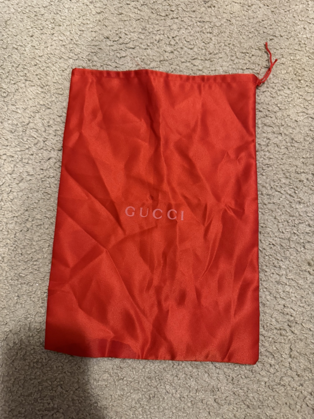 Red Gucci Dust Bag (set 3)
