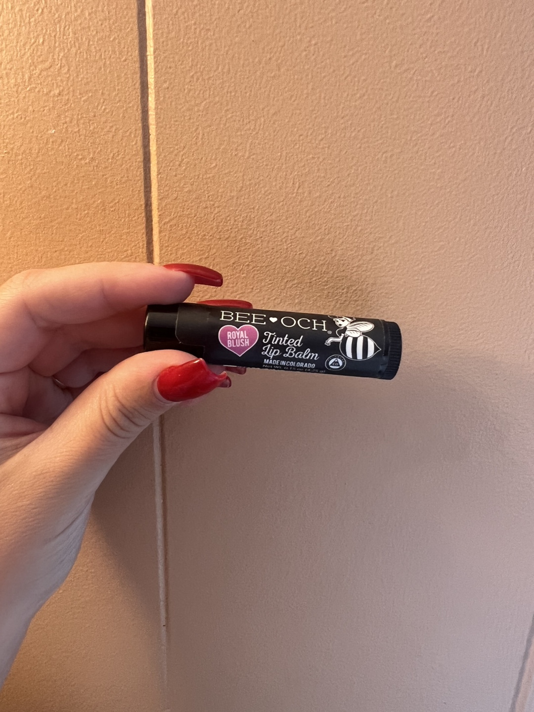 Bee•och Royal Blush Tinted Lip Balm