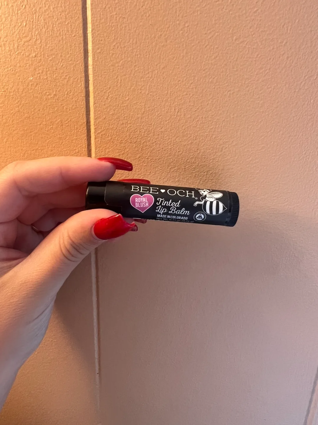 Bee•och Royal Blush Tinted Lip Balm