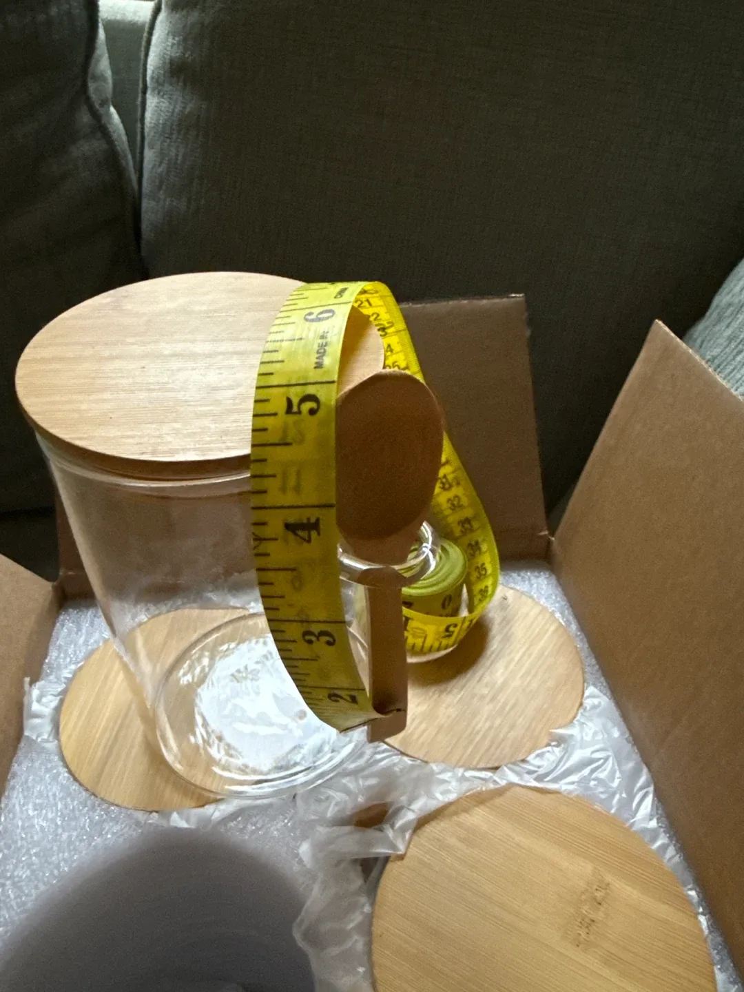 #cleanout Glass Overnight Oats Jars image indicator(2)