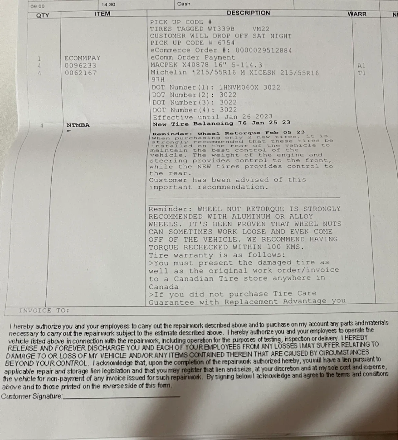 Set of 4 Michelin X-Ice 215/55R16 Winter Tires on Rims image indicator(4)