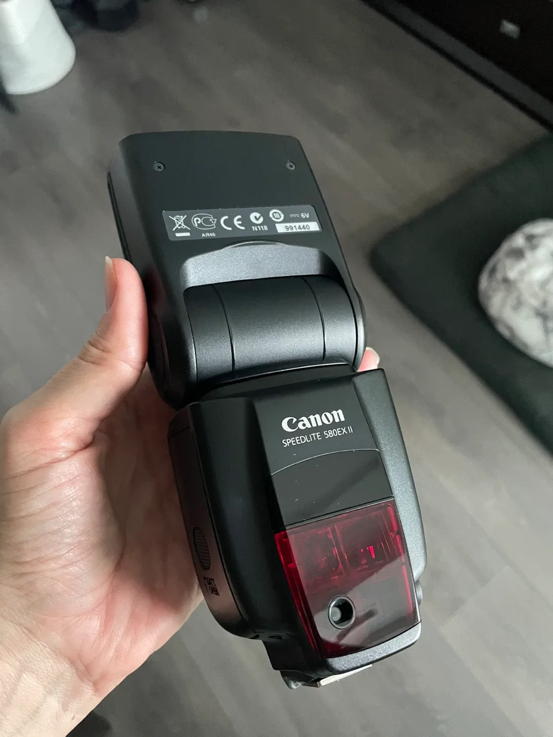 GREAT CONDITION Canon Speedlite 580EX II Flash image indicator(2)