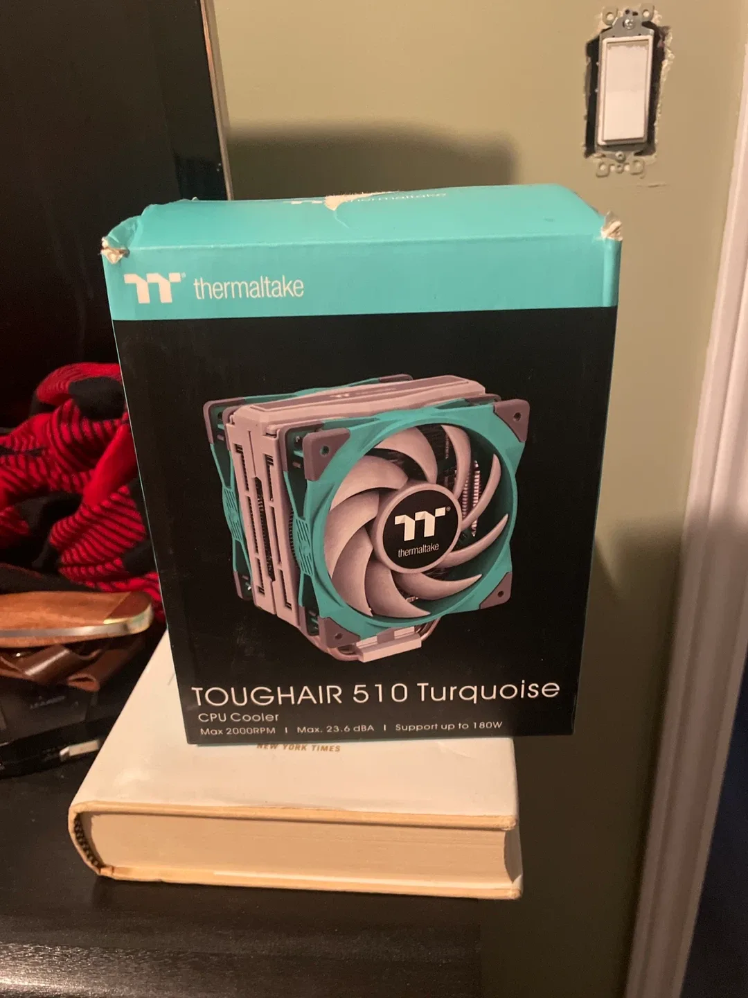 Thermaltake TOUGHAIR 510 Turquoise CPU Cooler