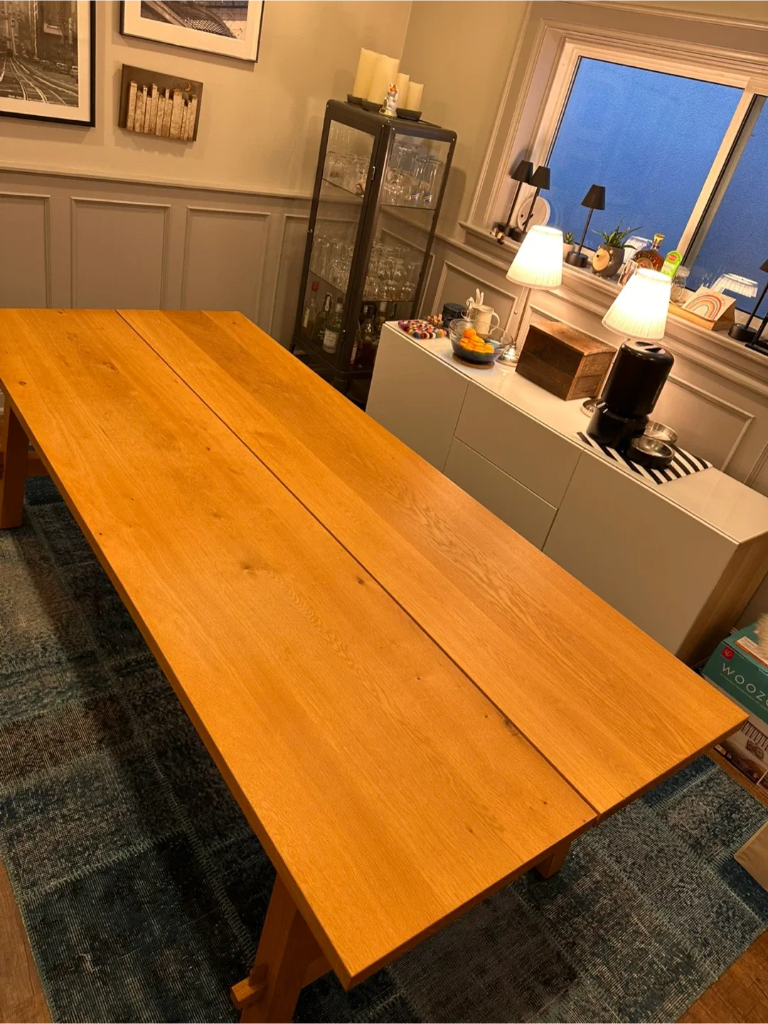 IKEA MÖCKELBY Solid Oak Dining Table