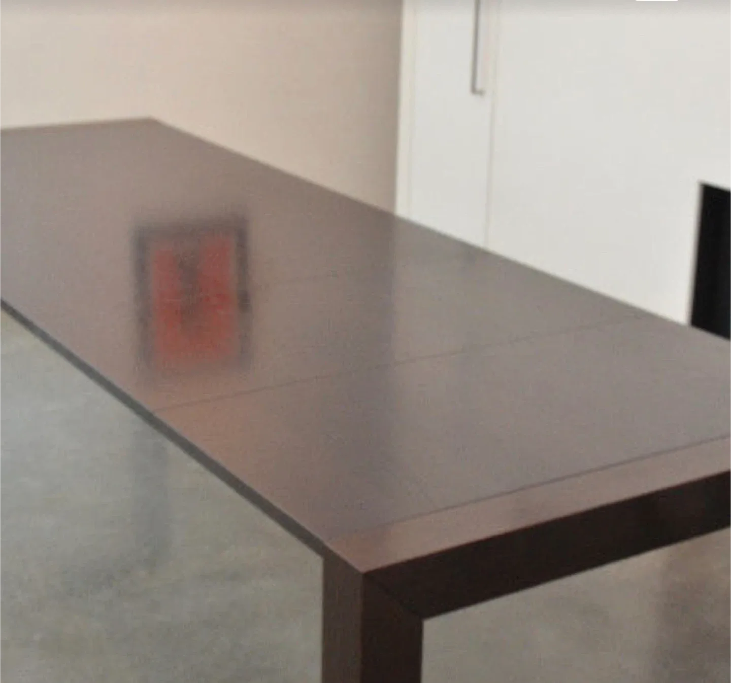 Dark Wood Dining Table with Chairs image indicator(6)