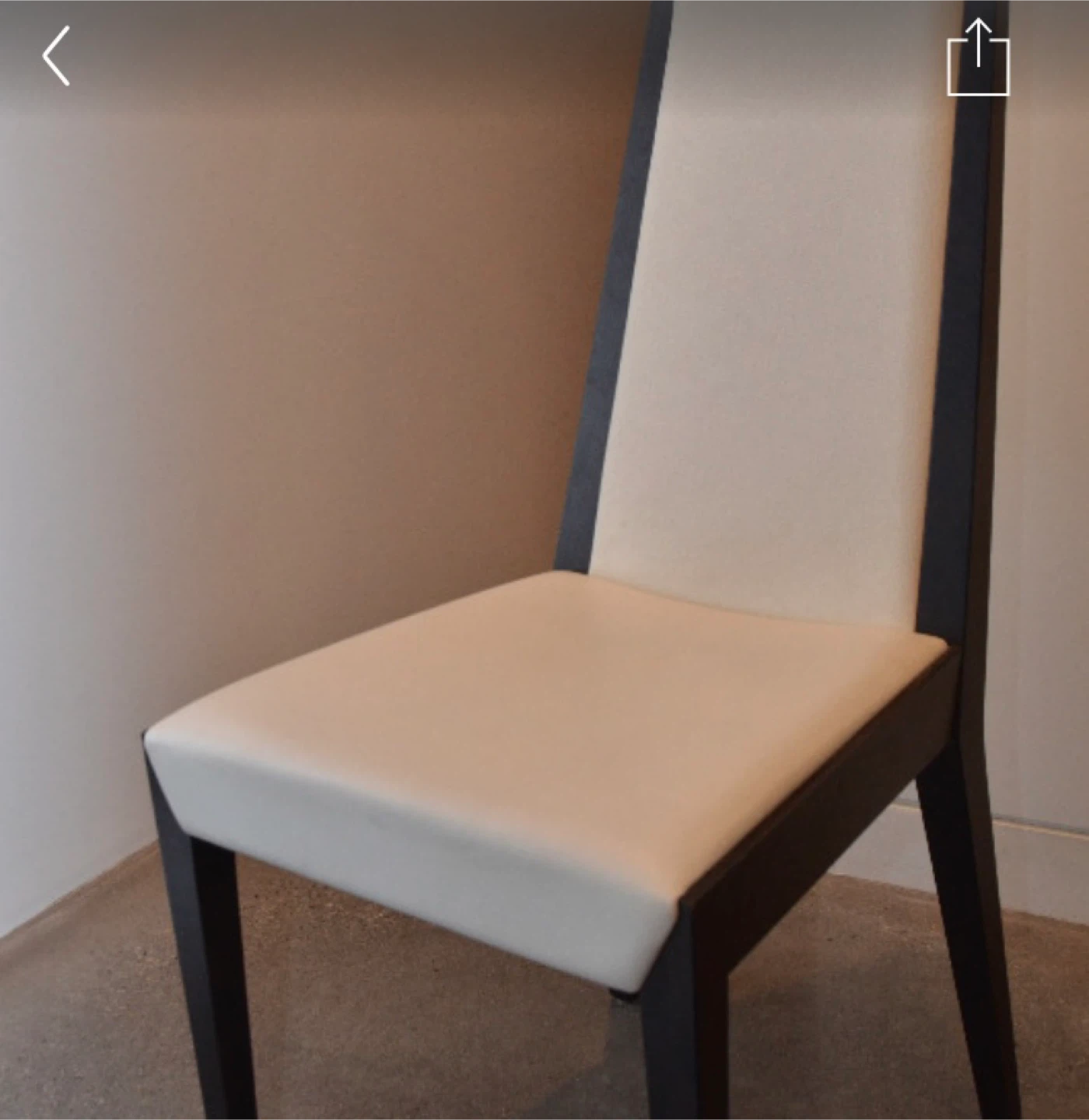 Dark Wood Dining Table with Chairs - photo 3
