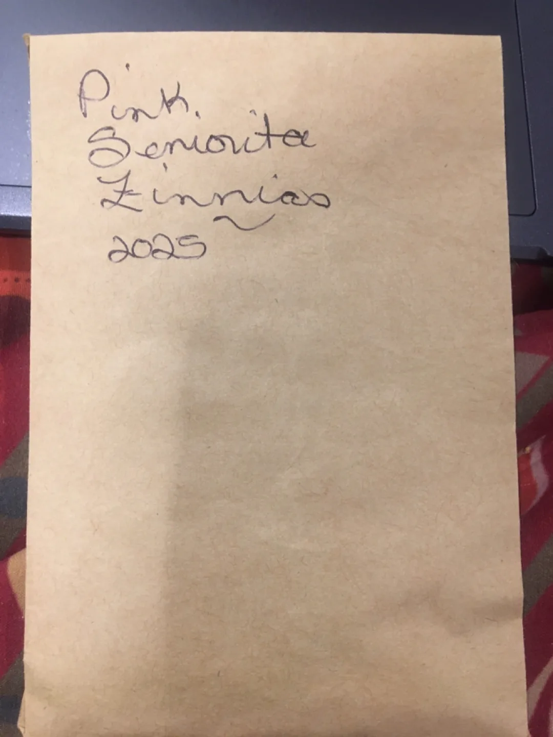 FREE Pink Senorita Zinnias Seeds - 2025