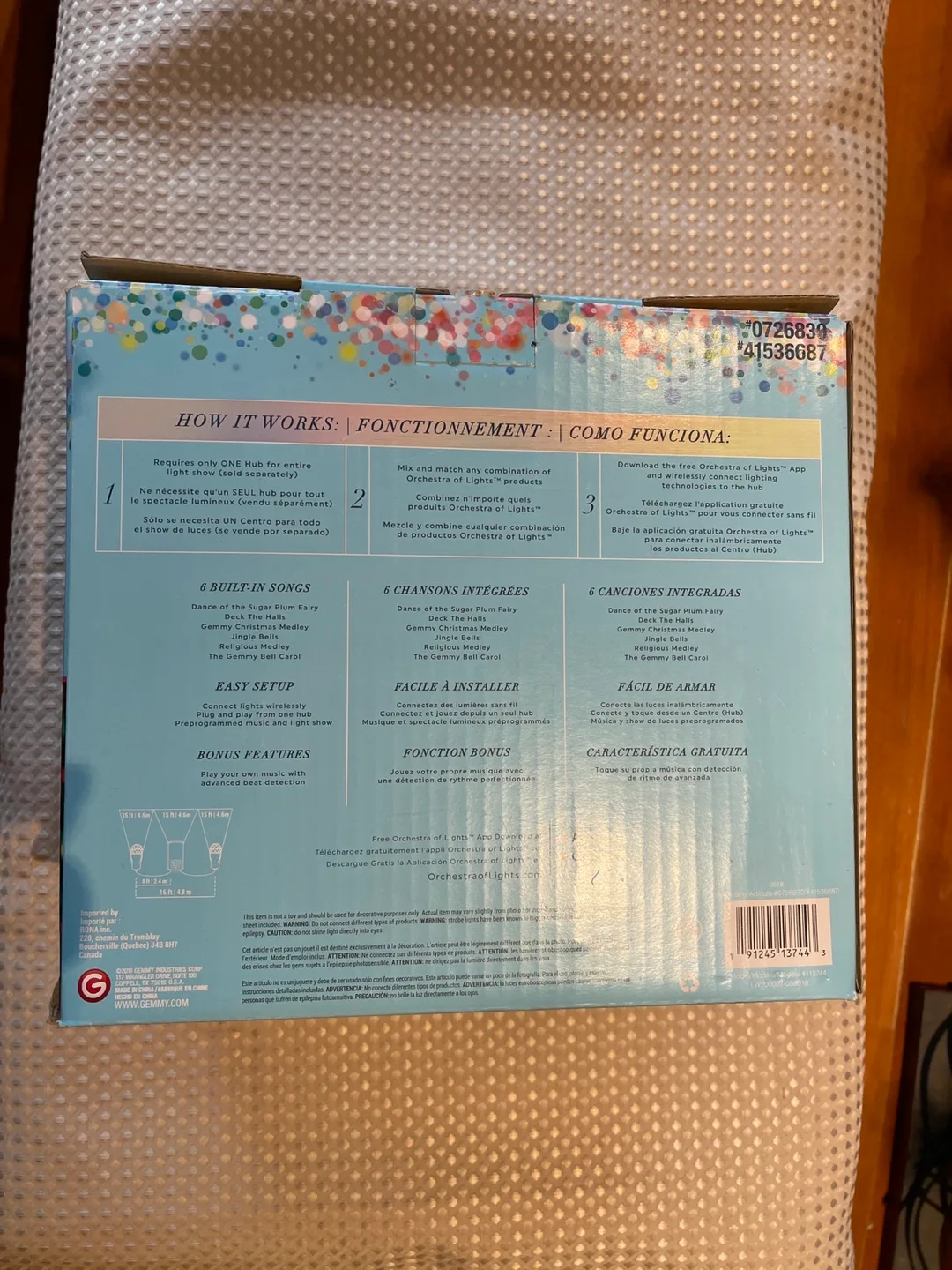 Orchestra of Lights LED Projection Set image indicator(3)