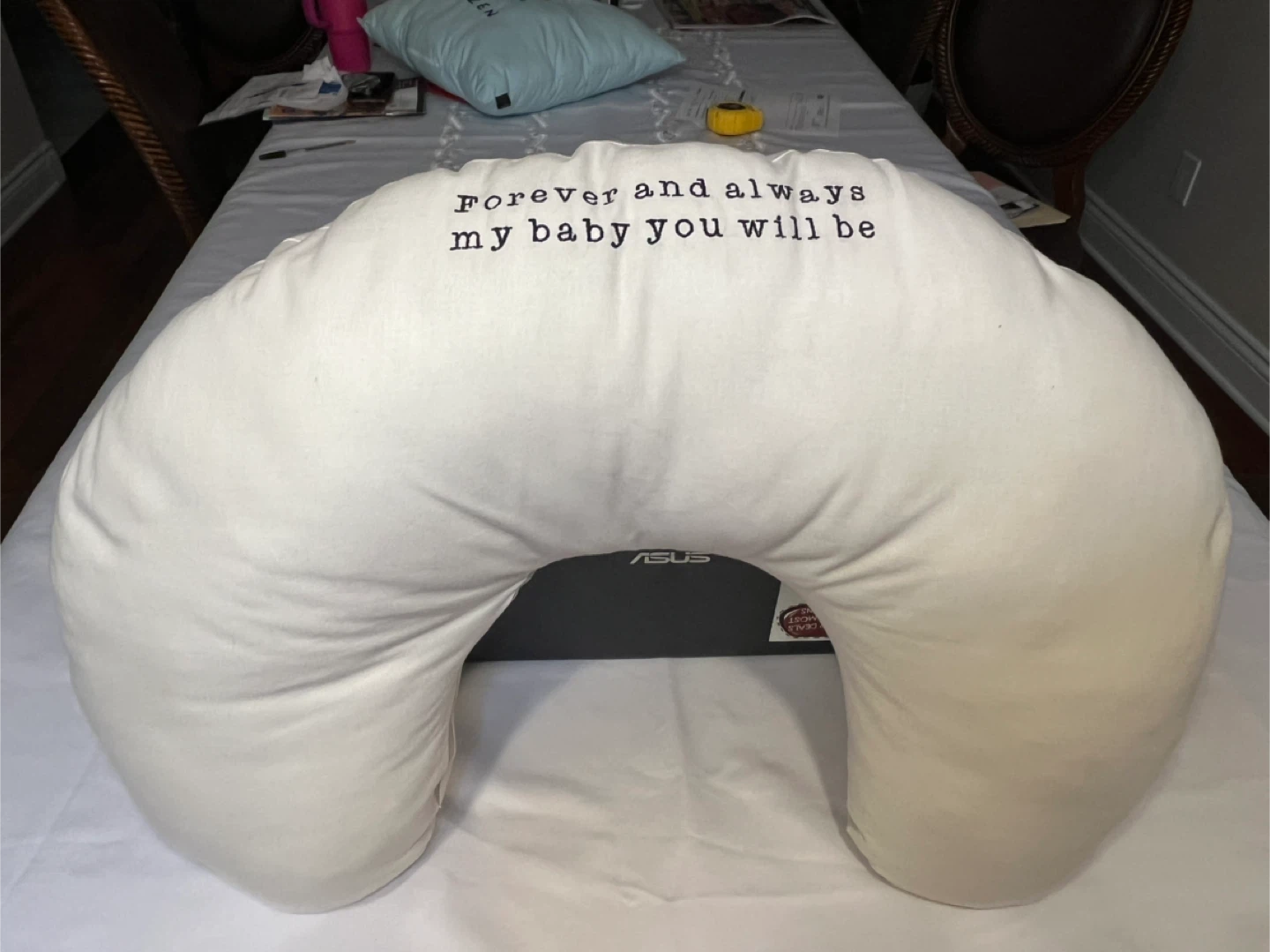 Baby Nursing Pillow - "Forever and Always"