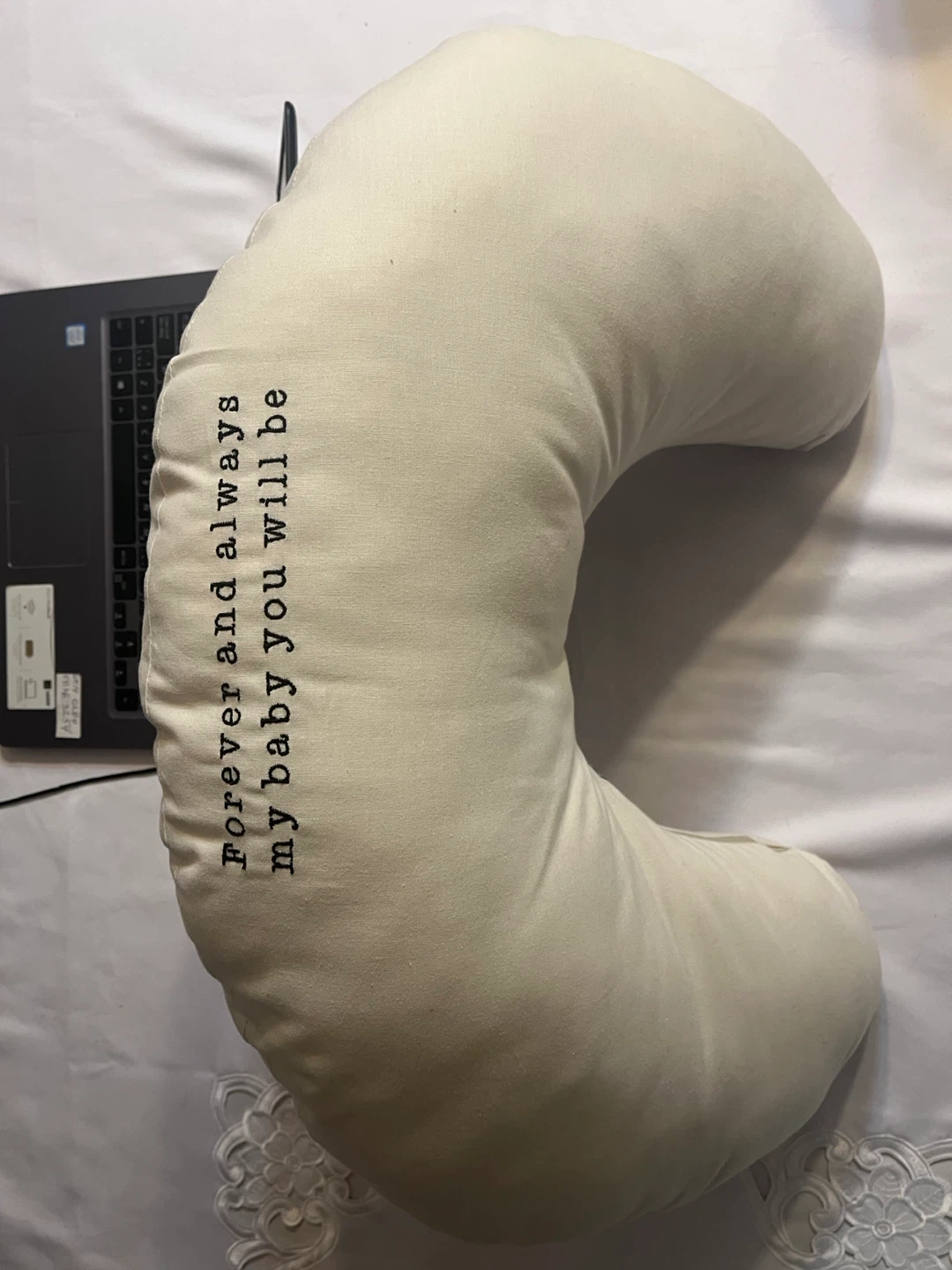 Baby Nursing Pillow - "Forever and Always" - photo 2