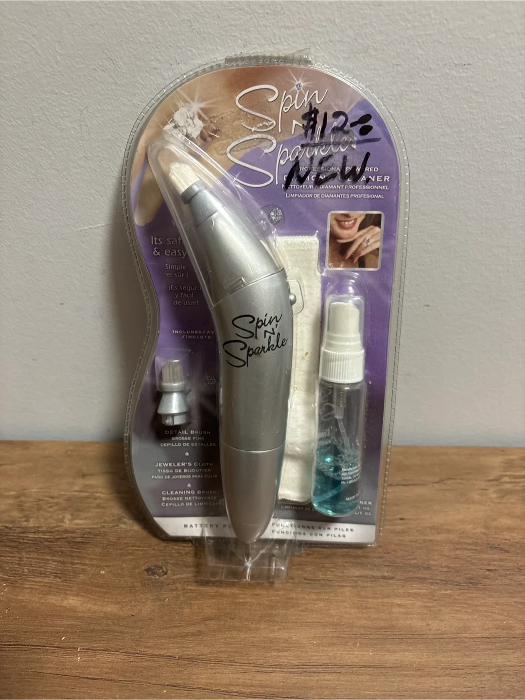 New Spin N Sparkle Diamond Cleaner