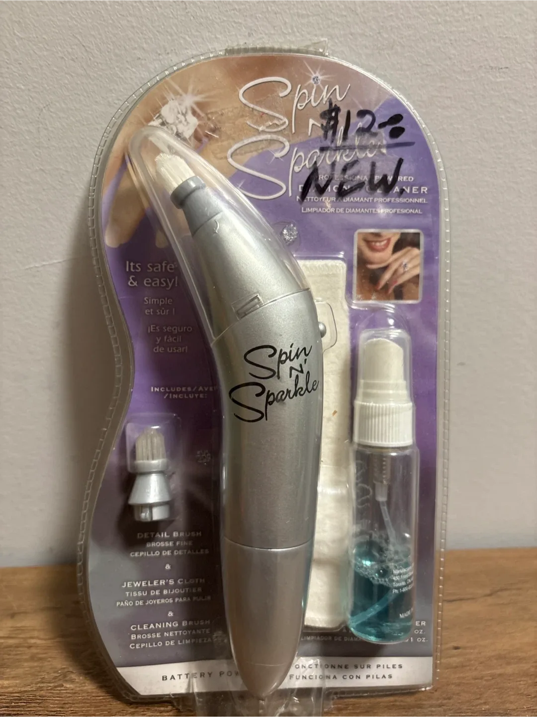 New Spin N Sparkle Diamond Cleaner image indicator(2)