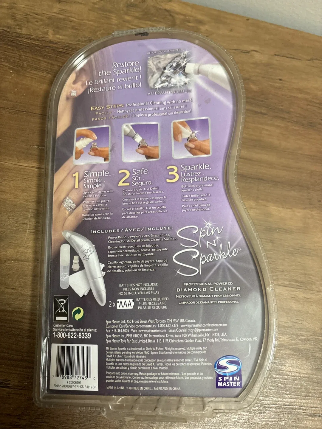 New Spin N Sparkle Diamond Cleaner image indicator(4)