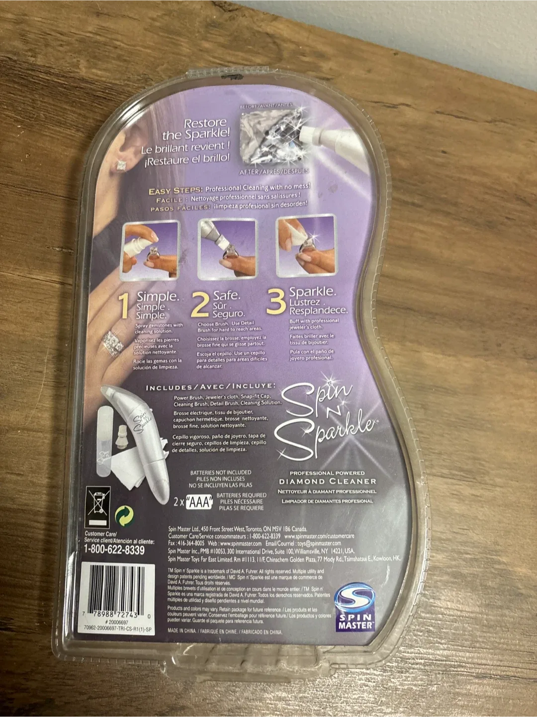 New Spin N Sparkle Diamond Cleaner image indicator(3)