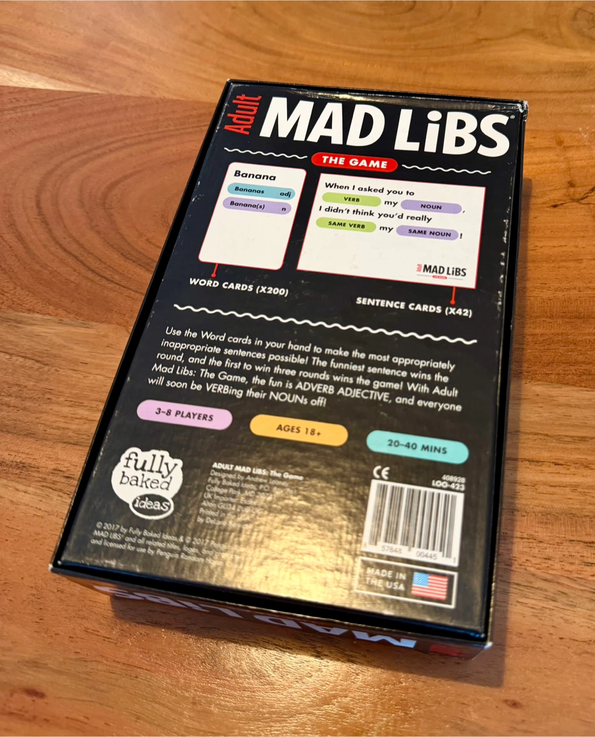 Adult Mad Libs Game - photo 2