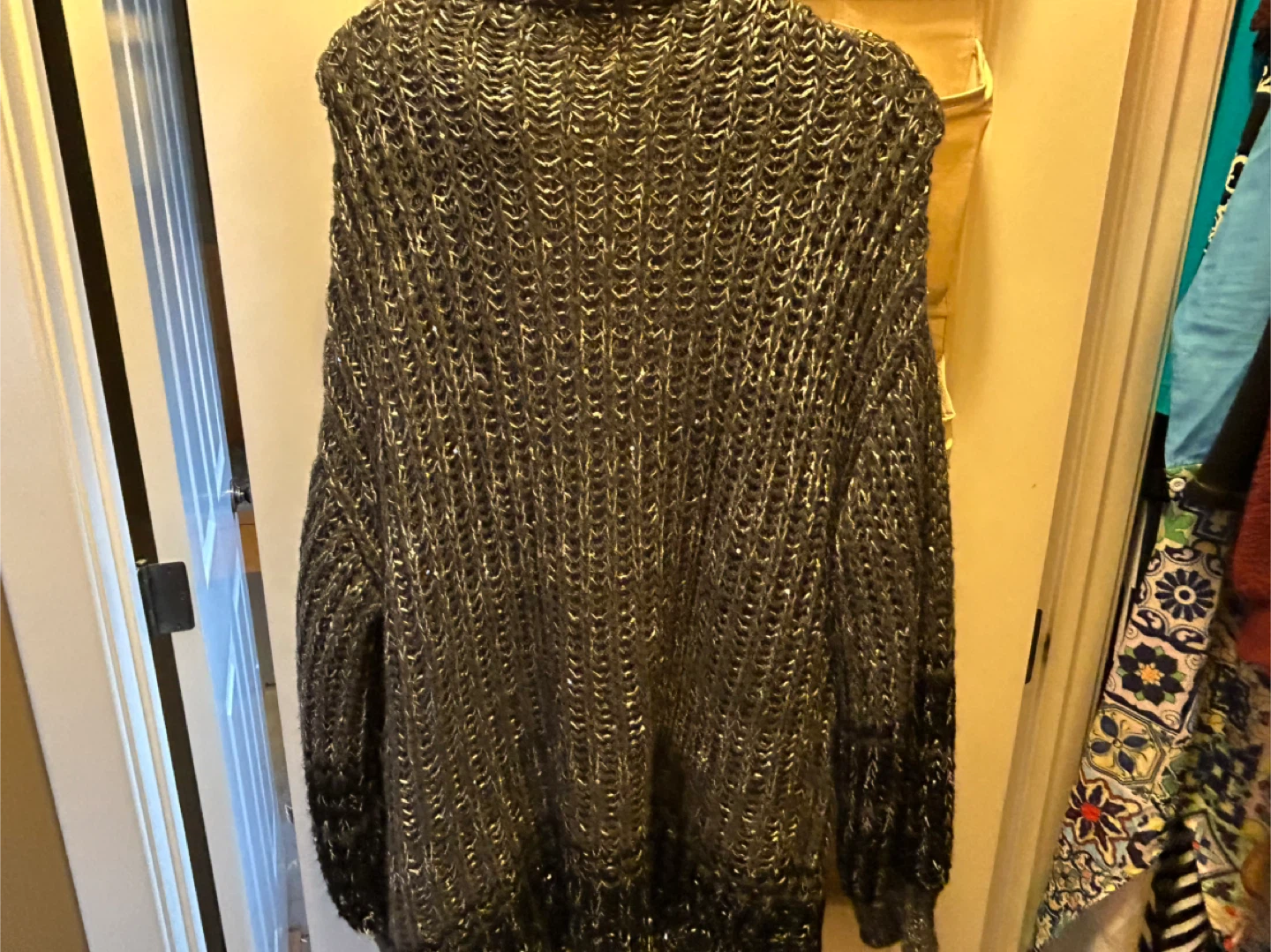 Grey Knit Cardigan - Size M - photo 2
