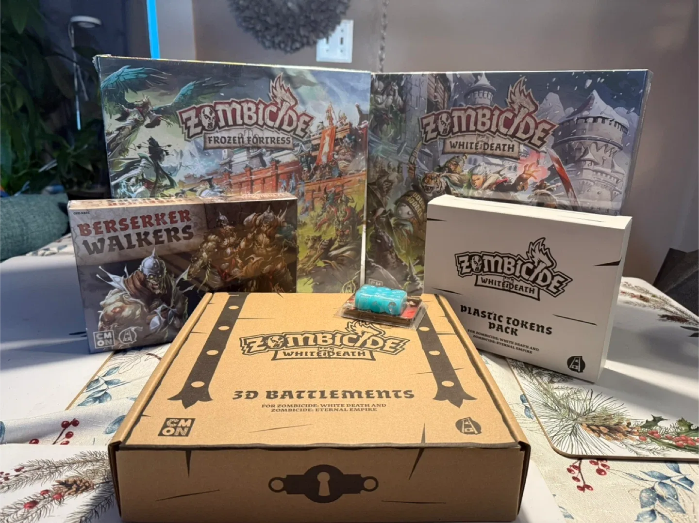 Zombicide Board Game Lot: Frozen Fortress, White Death