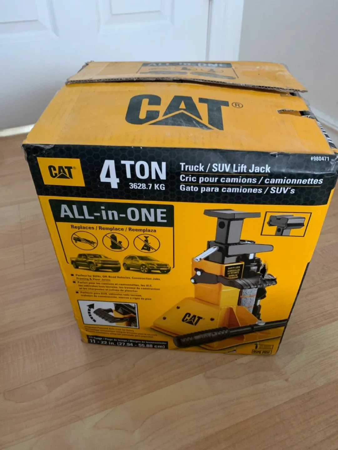 CAT 4 Ton Truck/SUV Lift Jack - Like New!