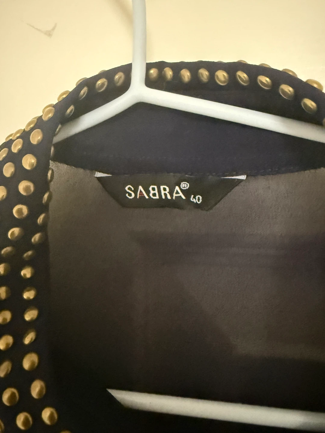 Sabra Black Sheer Blouse - Size 40 - photo 2