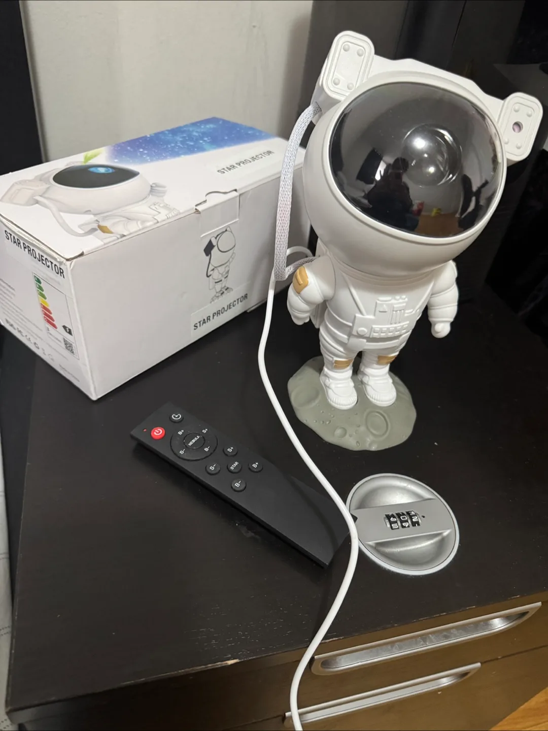 Astronaut Star Projector Night Light