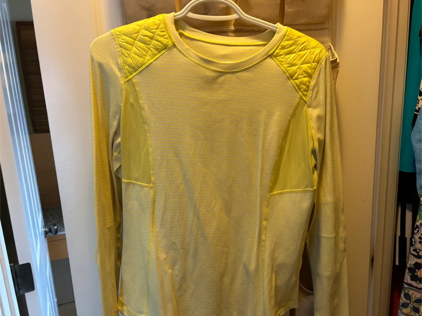 Lululemon Yellow Long Sleeve Top