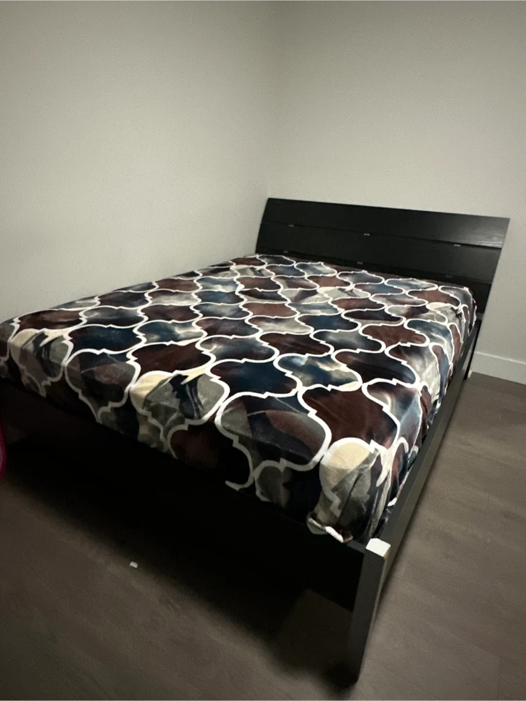 Queen Size Bed Frame - Black